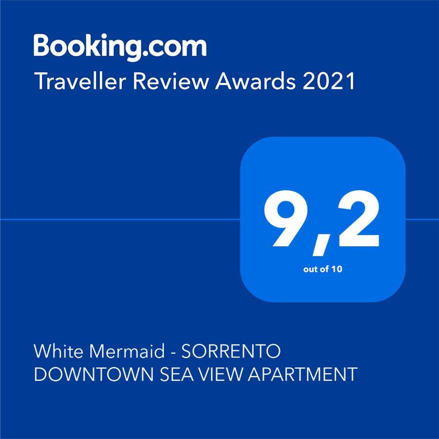 "White Mermaid" - Sorrento Downtown Sea View Apartment 외부 사진